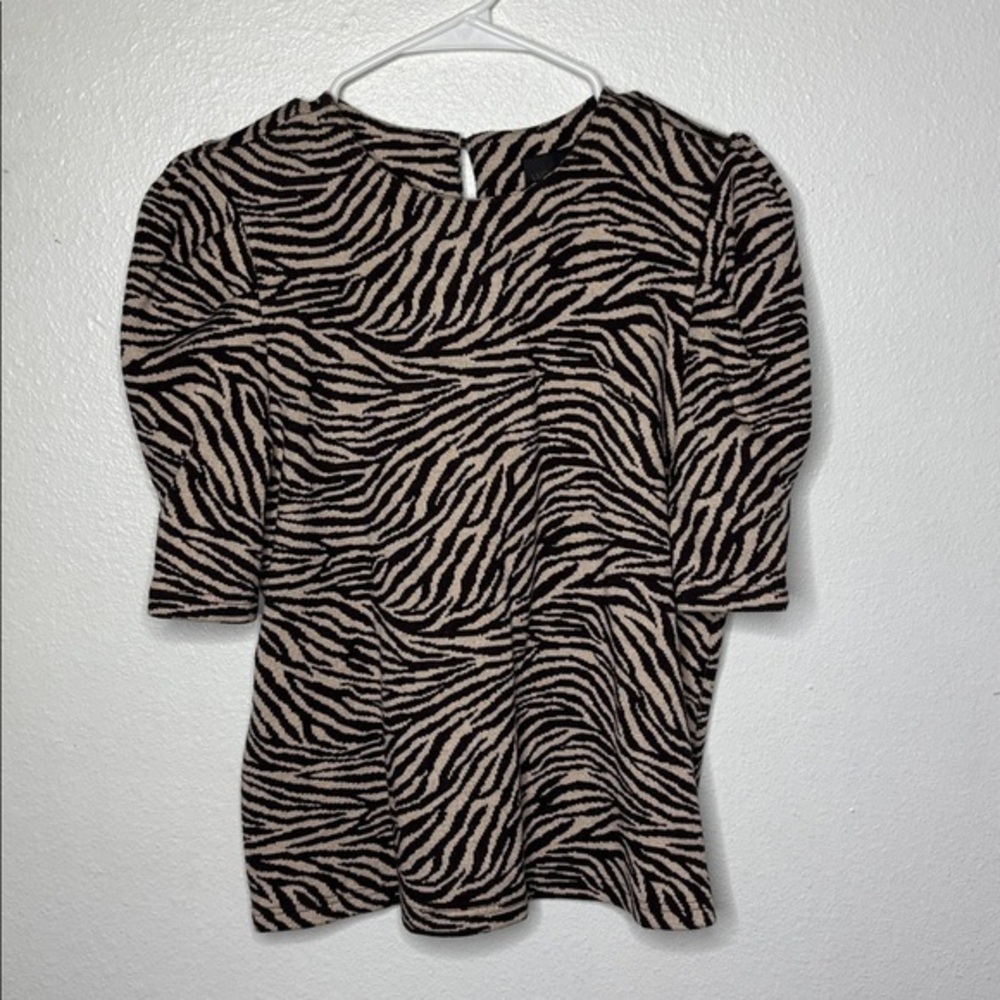 Lucy Paris top animal print Sz medium